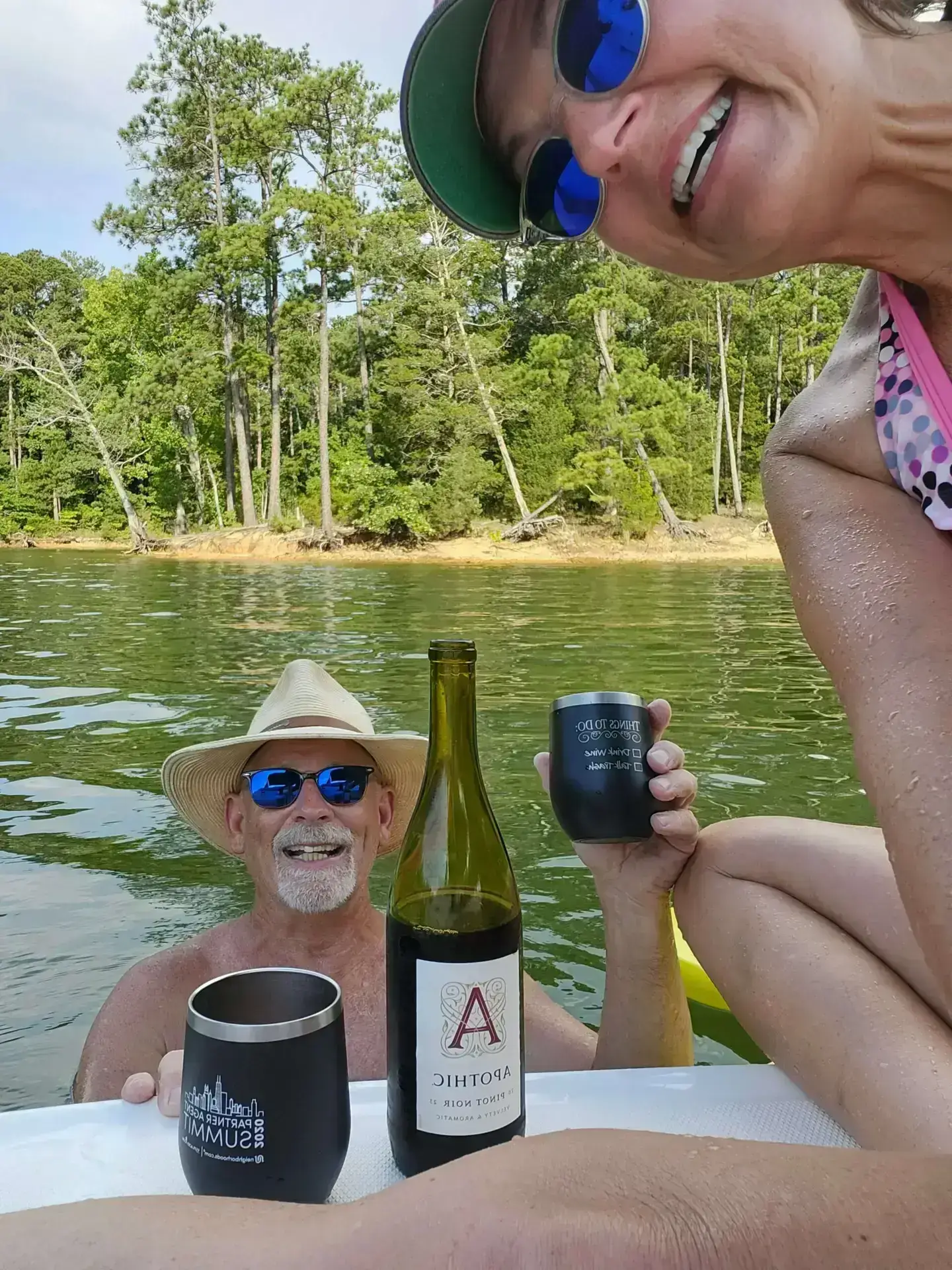Summer day on Lake Thurmond with boating, sunshine, and easy lake living